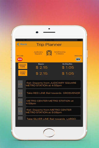 DC Metro Planner (WMATA) - náhled