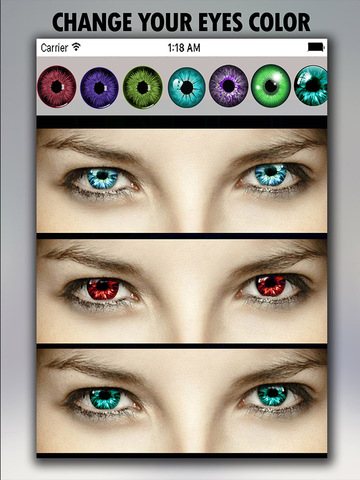 Multi Eye color Editor- Replace Eyes With Colorful - náhled