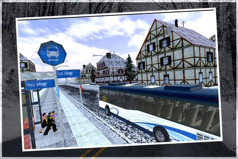 Snow Bus Driver Simulator 3D - náhled