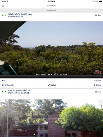 Irvine Real Estate App - náhled