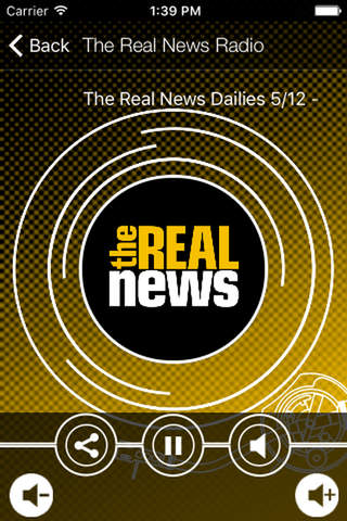The Real News Radio - náhled