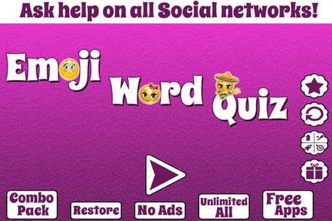 Guess Emoji Word Quiz Free Puzzle Game - náhled