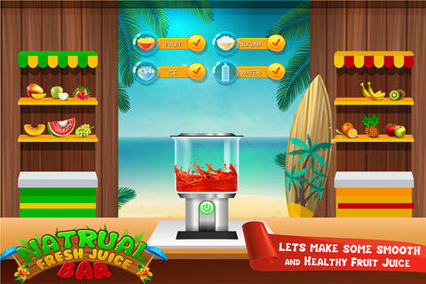 Natural Fresh Fruit Juice Corner : Food Maker educ - náhled