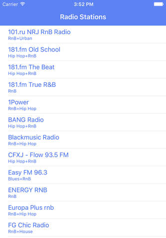 RnB Radio FM - Streaming and listen live to online - náhled