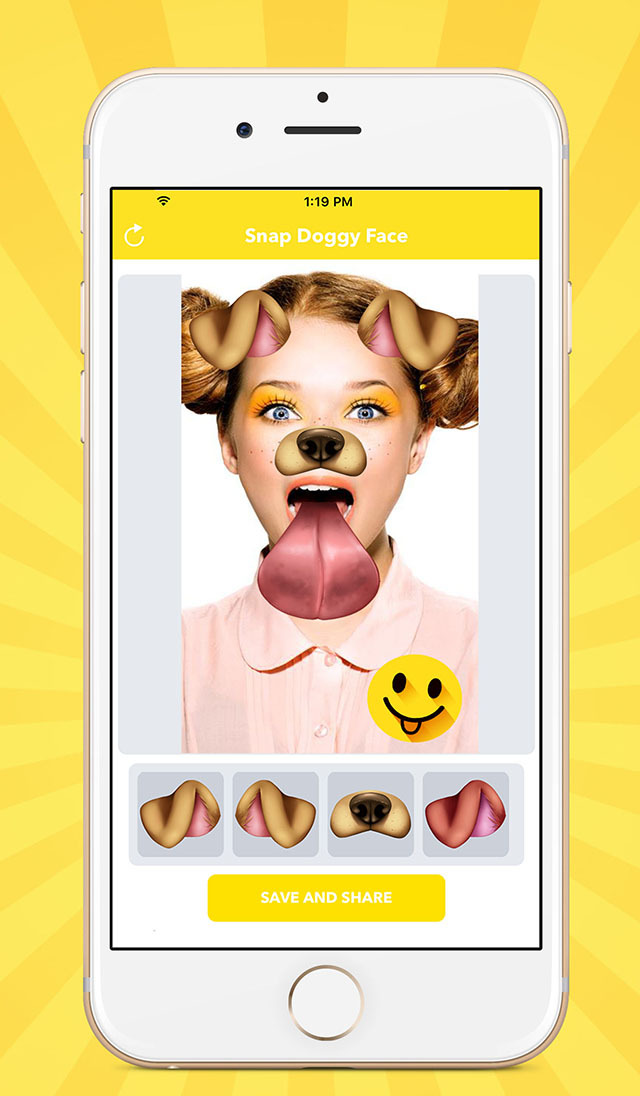 App Shopper Doggy Face Snap - Dog Face Filters Swap 