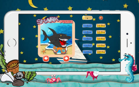 Shark Animals Underwater Jigsaw Puzzles for Kinder - náhled