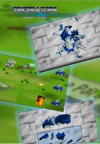Triceratops : Robot Dinosaur Trivia & Arcade & Fun - náhled