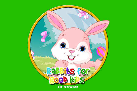 rabbits for good kids - free game - náhled