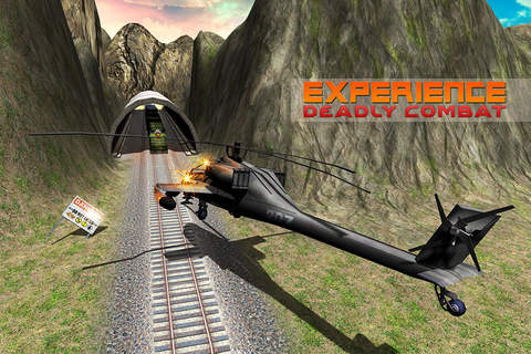 Gunship Train War –  A 3D Railroad Locomotive Coun - náhled
