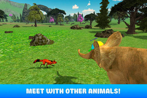 Wild Flying Elephant Simulator 3D - náhled