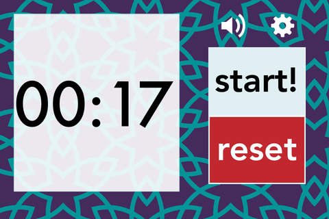 Stopwatch - simple with voice speaking time - náhled