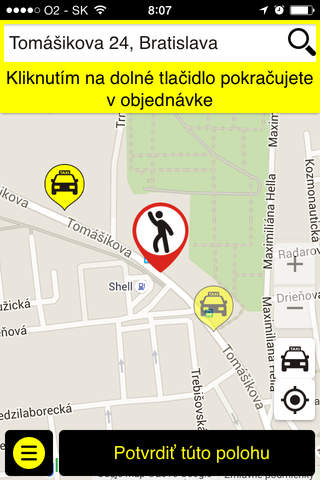 Taxi Trend Bratislava - náhled