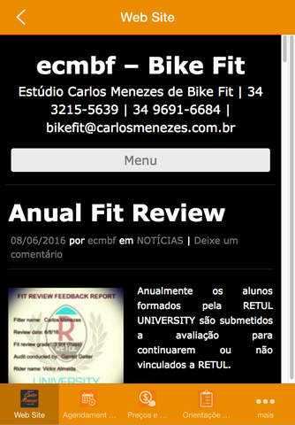 Bike Fit - ecmbf - náhled