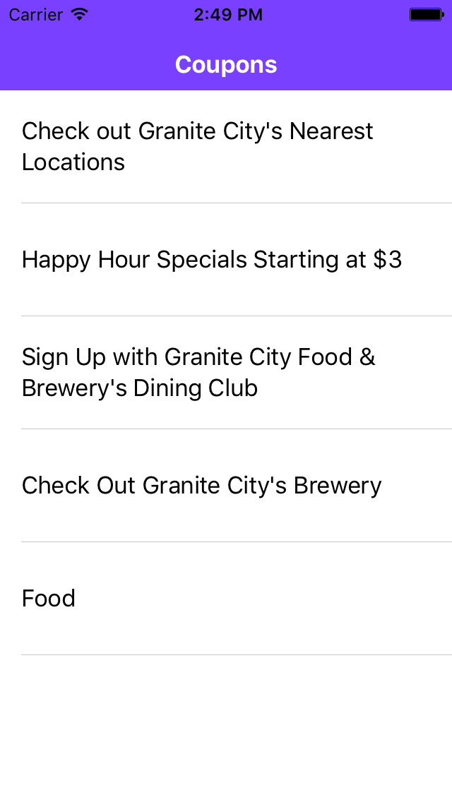 Granite City Coupons >> Coupons For Granite City Food Brewery App Apps 148apps Granite City Coupons >> Coupons For Granite City Food Brewery App Apps 148apps