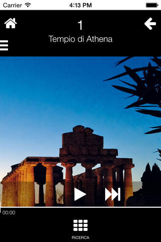 Paestum di notte - náhled