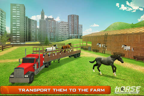 Horse Transport Truck Simulator 3D - náhled