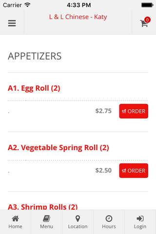 L & L Chinese - Katy Online Ordering - náhled