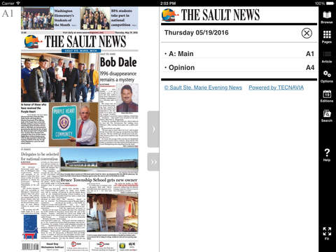 Sault Ste. Marie Evening News eEdition - náhled