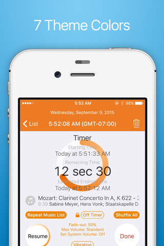 Musica Timer - Earphone Timer with Flexible Comman - náhled