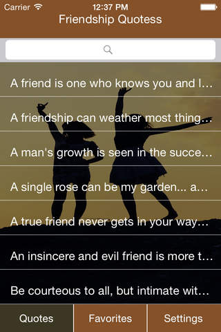 Friendship's Quotes - náhled