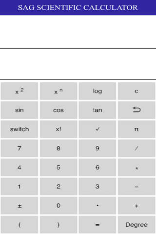 SAG CALCULATOR - náhled