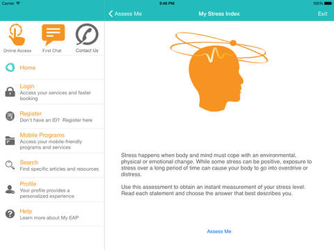 My EAP for iPad - náhled