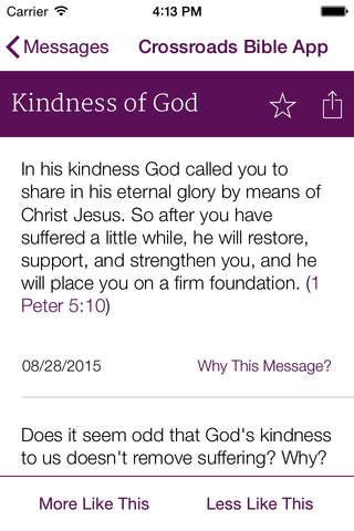 Crossroads Bible App - náhled