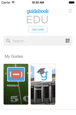 Guidebook University - náhled