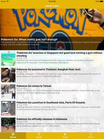 GameGuide (For Pokemon Go) - náhled