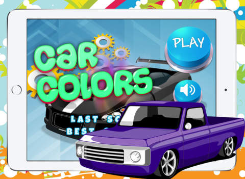 Cars Race and Motor Truck Puzzles Color Matching - náhled