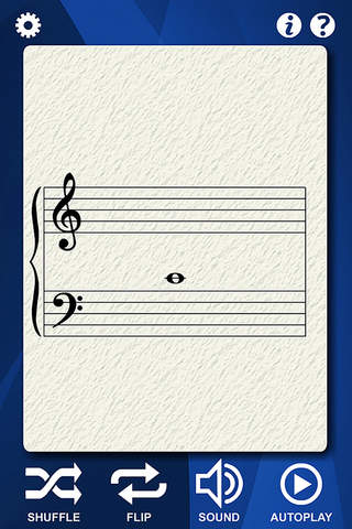 Piano Notes Flash Cards - náhled
