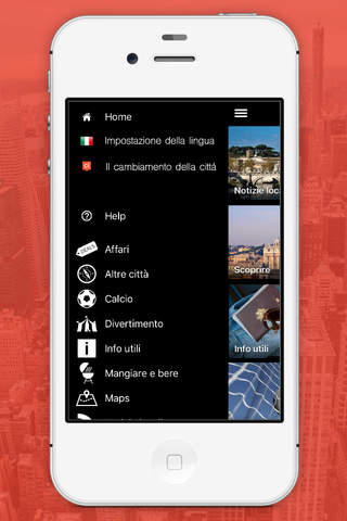 Roma App - náhled