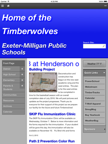 Exeter Milligan Public Schools - náhled