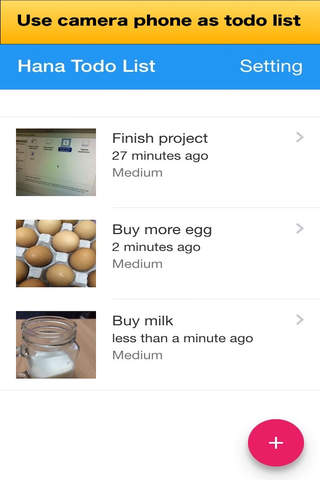 Hana Photo Todo List - náhled