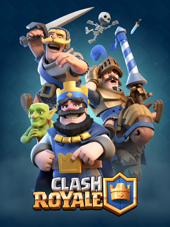 Screenshot from the Finnish video game Clash Royale.