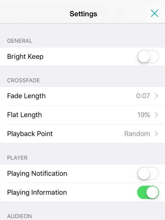 Crossfade Music Player Audieon Lite Apps 148Apps