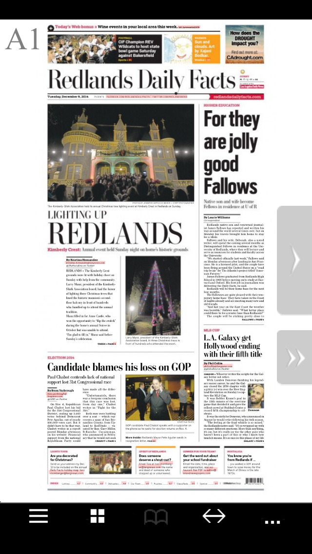 Redlands Daily Facts e-Edition screenshot 1