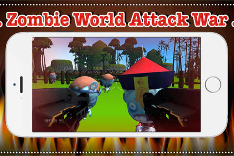 Zombie World Attack War - cool game adventure stra - náhled