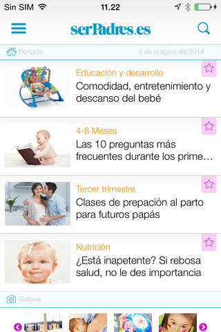Ser Padres App. Embarazo, bebés, niños, familia, a - náhled