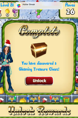 Candy Christmas Countdown! - The puzzle game to pl - náhled