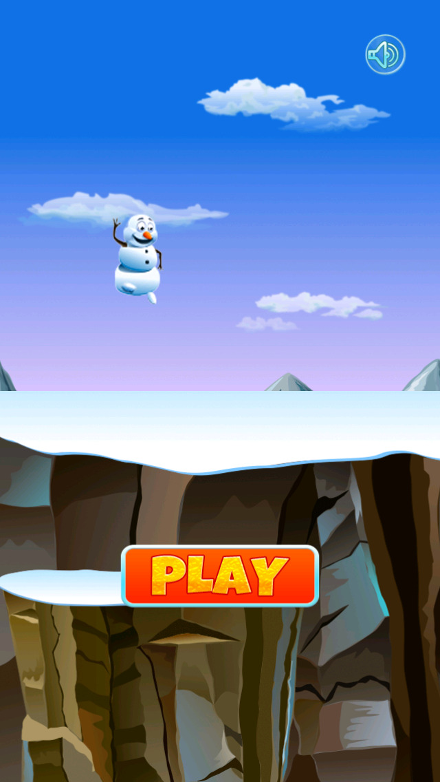 Run Frozen Snowman! Run! screenshot 1