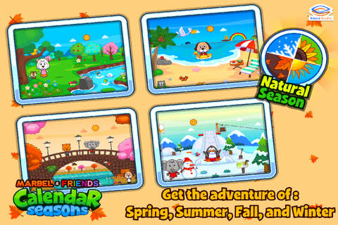 Marbel Seasons - Best Kids Apps - náhled