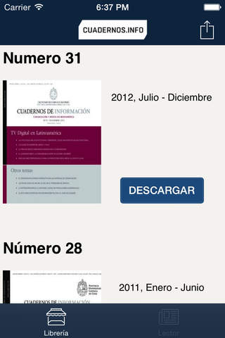 Cuadernos de Información - náhled