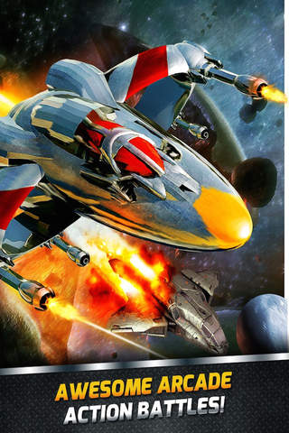 Air Combat Jet Star Ship War Space Shooter Games F - náhled