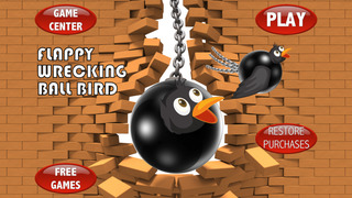 Flappy Wrecking Ball Bird screenshot 1