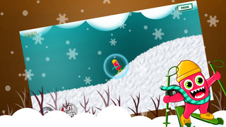 Monster Ski : The Winter Skiing Forest Creature - Gold screenshot 3