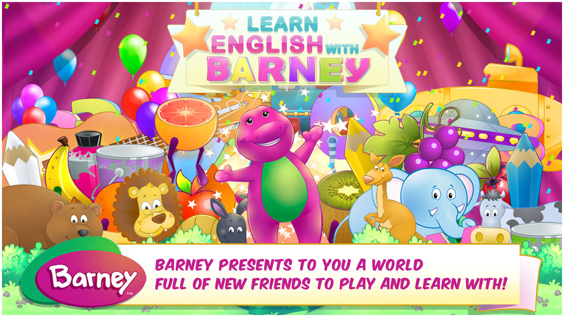 App Shopper: Learn English With Barney (Games)