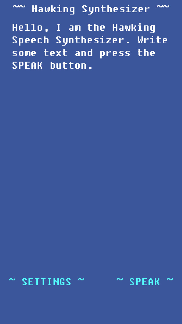 Speech Synthesizer (Hawking) Apps 148Apps