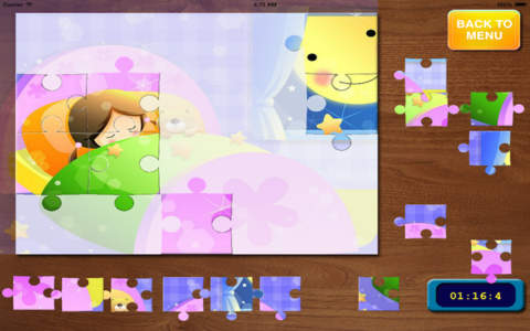 Anime Jigsaw Puzzles game 4 Girls - náhled