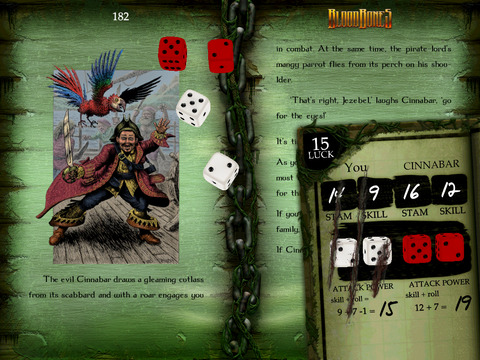 Fighting Fantasy: Bloodbones screenshot 6